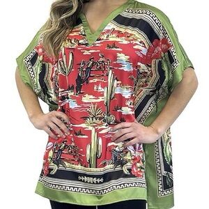 Fashion Express L/XL Western Poncho